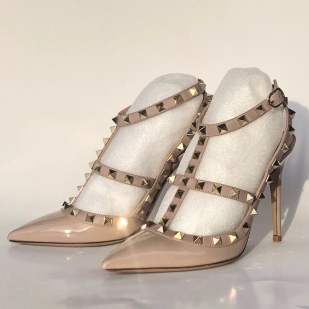 100% Authentic Valentino Rockstud Stiletto Pump